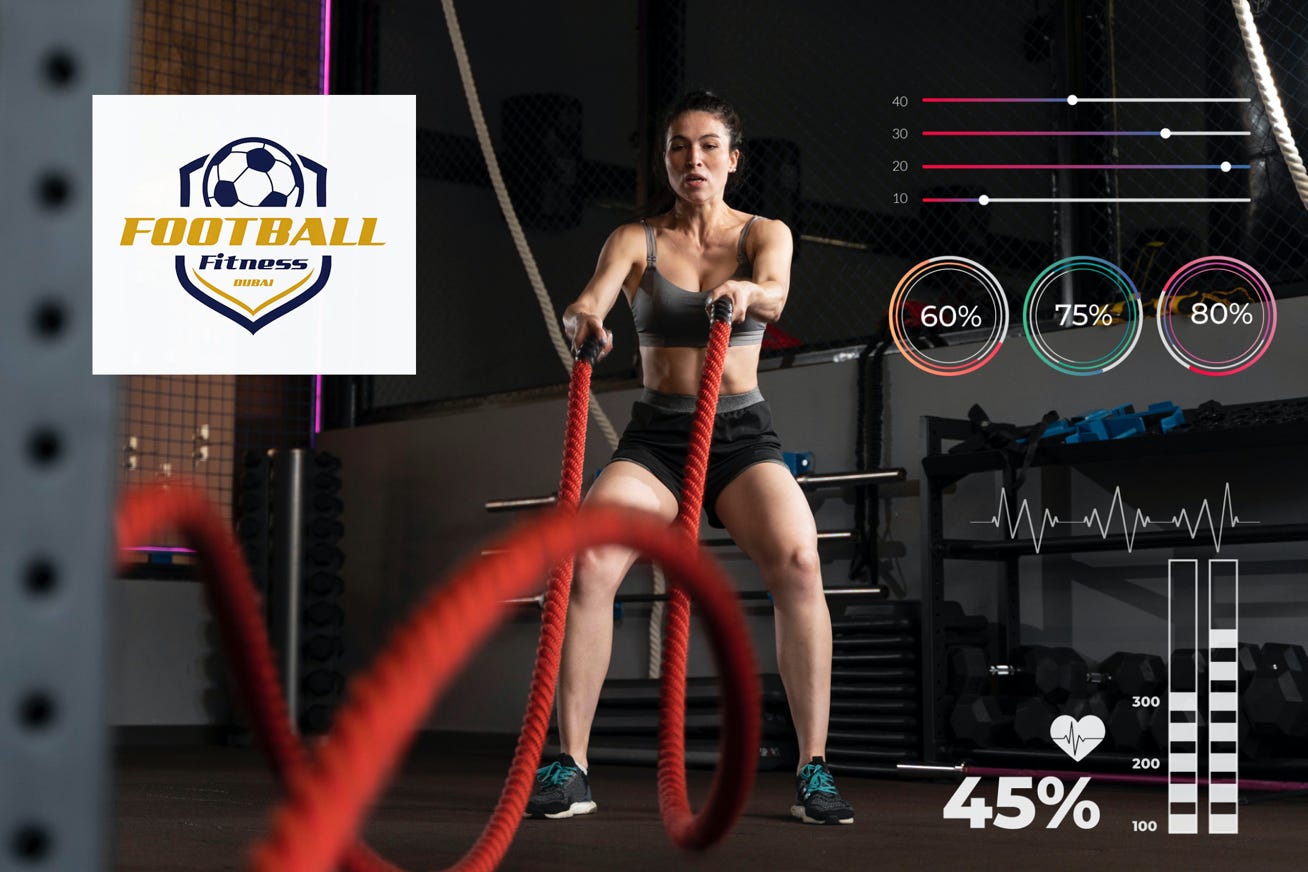 Football Fitness Dubai Battle Rope Training Exercises